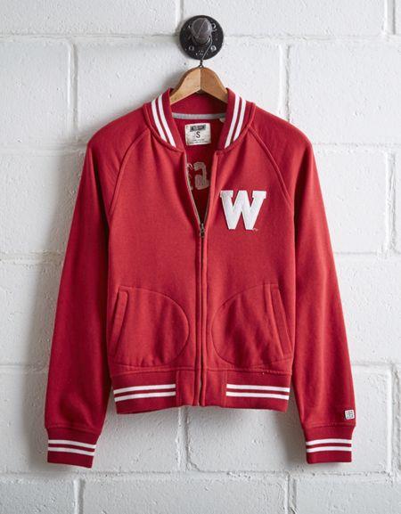 Tailgate Women's Wisconsin Bomber Jacket