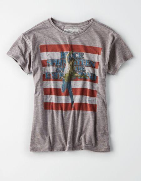 American Eagle Outfitters Ae Bruce Springsteen Band Tee