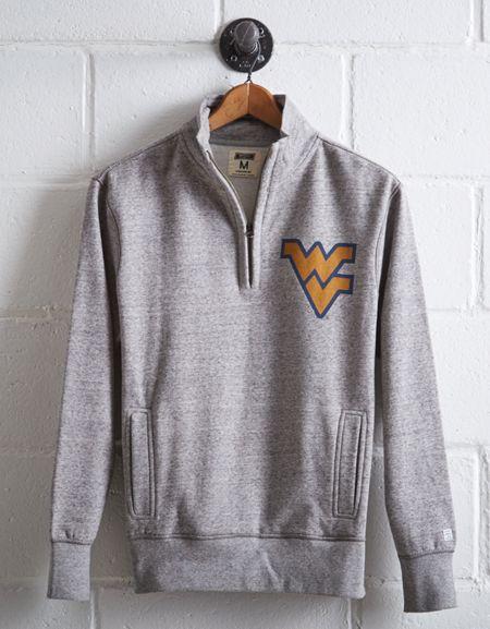 Tailgate Men's Wvu Half-zip Fleece Popover