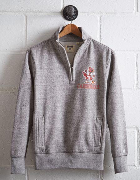 Tailgate Men's Louisville Half-zip Fleece Popover