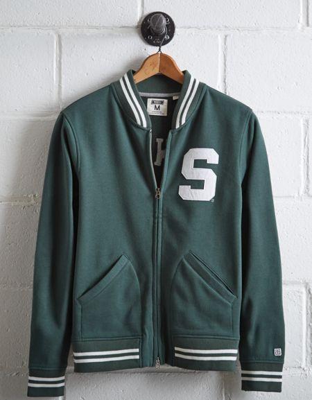Tailgate Men's Michigan State Bomber Jacket