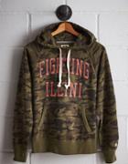 Tailgate Men's Illinois Camo Hoodie