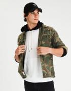 American Eagle Outfitters Ae Camo Shirt Jacket