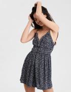 American Eagle Outfitters Ae Thin Strap Floral Romper
