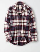 American Eagle Outfitters Ae Ahhmazingly Soft Holiday Bf Plaids