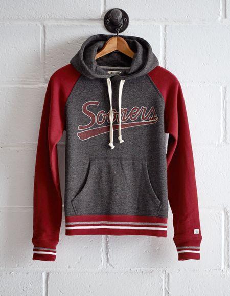 Tailgate Women's Oklahoma Popover Hoodie