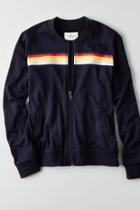 American Eagle Outfitters Ae Chest Stripe Track Jacket