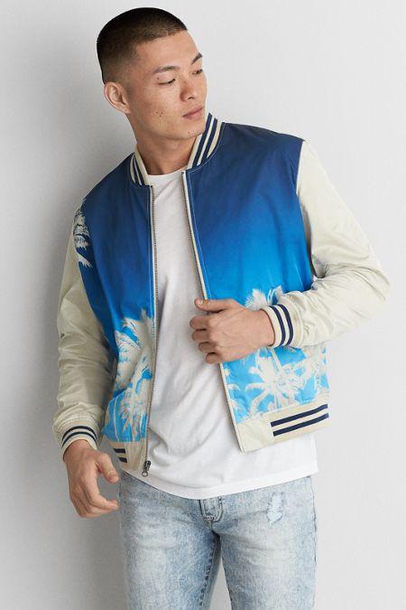 American Eagle Outfitters Ae Tropical Bomber Jacket