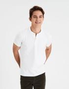 American Eagle Outfitters Ae Mock Neck Pique Henley