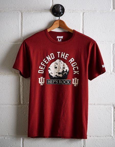 Tailgate Men's Indiana Defend The Rock T-shirt
