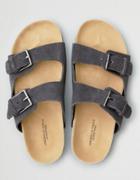 American Eagle Outfitters Double Buckle Molded Footbed Sandal