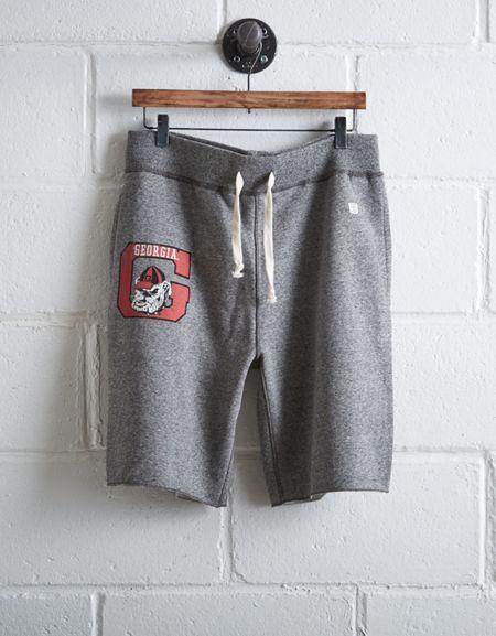 Tailgate Men's Georgia Bulldogs Cut-off Fleece Short