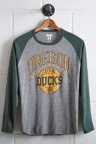 Tailgate Oregon Ducks Baseball Shirt