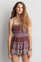 American Eagle Outfitters Ae Lace-up Back Romper