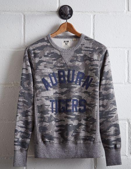 Tailgate Men's Auburn Camo Sweatshirt