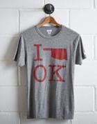 Tailgate Men's Oklahoma I Love Ok T-shirt