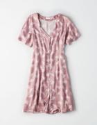American Eagle Outfitters Don't Ask Why Lace-up Back Dress