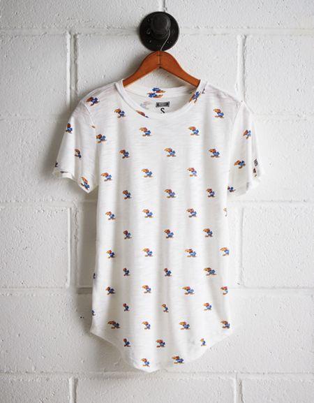 Tailgate Women's Kansas All-over Graphic Tee