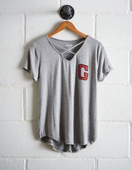 Tailgate Women's Georgia Cage Front Tee