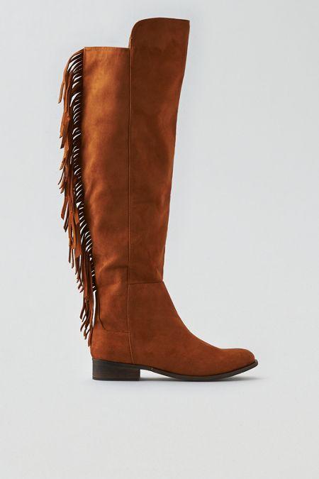 American Eagle Outfitters Ae Fringe Tall Boot