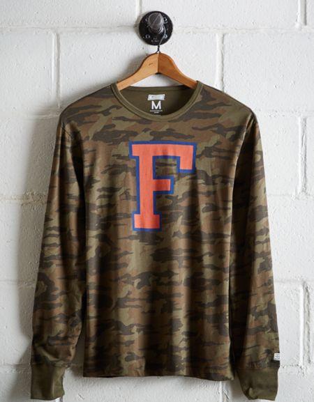 Tailgate Men's Florida Camo Long Sleeve Tee