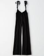 American Eagle Outfitters Don't Ask Why Baby Terry Tie Strap Jumpsuit