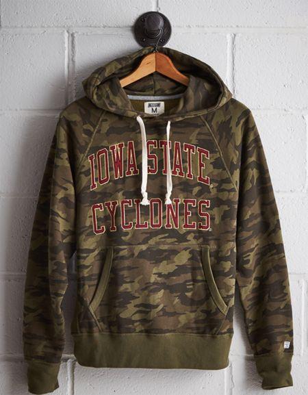 Tailgate Men's Iowa State Camo Hoodie