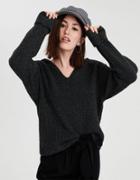 American Eagle Outfitters Ae Pointelle Waffle Knit Hoodie