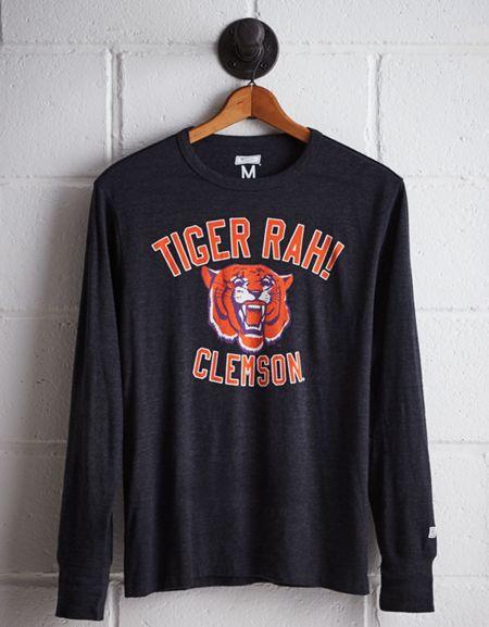 Tailgate Men's Clemson Long Sleeve T-shirt