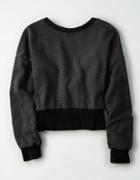 American Eagle Outfitters Don't Ask Why Cross Back Sweatshirt