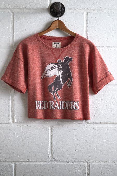 Tailgate Women's Texas Tech Cropped Sweatshirt