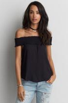 American Eagle Outfitters Ae Off-the-shoulder Top