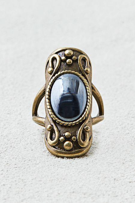 American Eagle Outfitters Ae Large Stone Ring