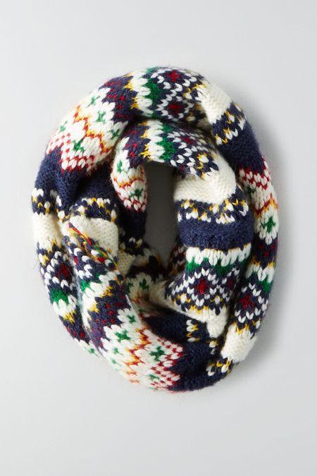American Eagle Outfitters Ae Signature Pattern Loop Scarf