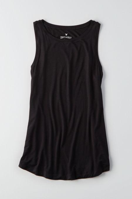 American Eagle Outfitters Ae Soft & Sexy Boatneck Tank