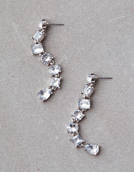 American Eagle Outfitters Ae Crystal Duster Earring