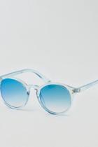 American Eagle Outfitters Ae Blue Crystal Sunglasses