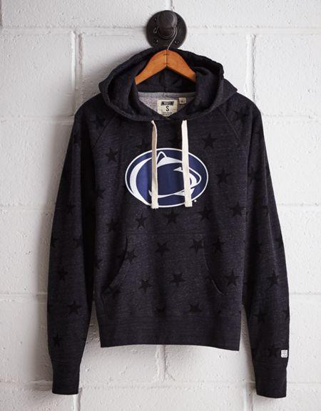 Tailgate Women's Penn State Terry Fleece Star Hoodie