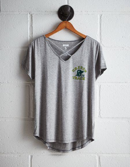 Tailgate Women's Oregon Cage Front Tee