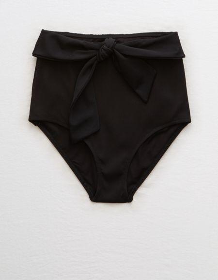 Aerie Ribbed High Waisted Bikini Bottom