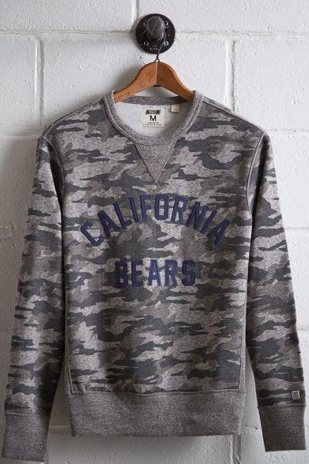 Tailgate Uc Berkeley Camo Sweatshirt