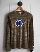 Tailgate Men's Penn State Camo Long Sleeve Tee