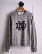 Tailgate Women's Notre Dame Boyfriend Sweatshirt