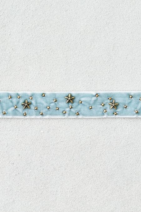 American Eagle Outfitters Ae Blue Velvet Choker