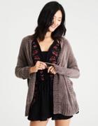American Eagle Outfitters Ae Slouchy Chenille Cardigan