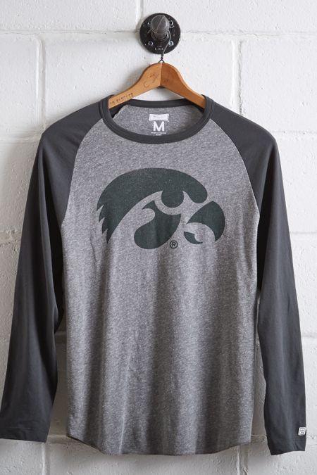 Tailgate Iowa Hawkeyes Baseball Shirt