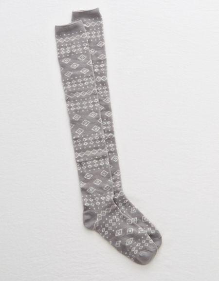 Aerie Fair Isle Over-the-knee Socks