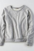 American Eagle Outfitters Don't Ask Why Distressed Basic Crew Neck