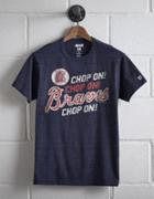 Tailgate Men's Atlanta Braves Chop On T-shirt