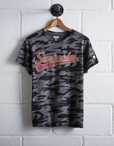 Tailgate Women's Camo Florida State T-shirt